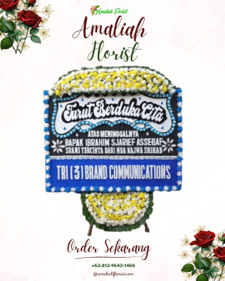 Papan Bunga Duka di Tanjung Beringin